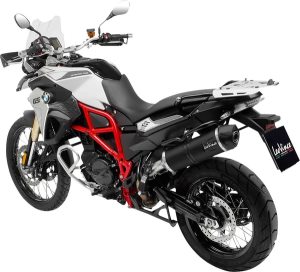 LeoVince LV One Evo Black Edition csőre szerelhető kipufogórendszer a BMW F 700 GS / F 800 GS / F 800 GS Adventure (2008–2018) modellekhez, 3, nordicamoto.ro