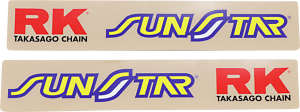 Swingarm Graphics Blue, Orange, Red, White, Yellow, 1, nordicamoto.ro