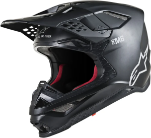 Supertech M8 Solid Mx Helmet Black