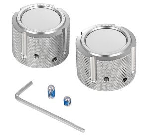 Front Axle Nut Cover Silver, 4, nordicamoto.ro