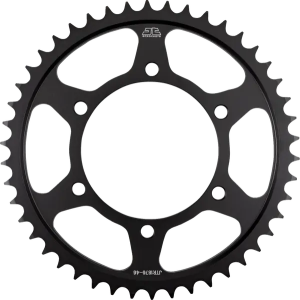JT SPROCKETS Acél hátsó lánckerék, természetes felületű, 1, nordicamoto.ro