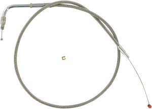 Stainless Steel Throttle/idle Cable Silver