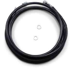 Stainless Steel Hydraulic Clutch Line Vinyl-coat Black