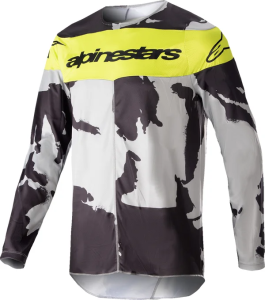 Alpinestars Racer Tactical póló, szürke/sárga, L-es méret, 1, nordicamoto.ro