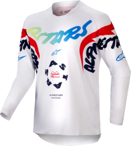 Tricou Copii Alpinestars Racer Hana White XL, 3, nordicamoto.ro