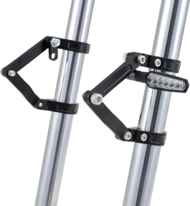 Headlight Bracket Set Black, 4, nordicamoto.ro