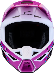 Alpinestars SM3 Falcon gyermek sisak, lila/fehér/rózsaszín, M-es méret, 2, nordicamoto.ro