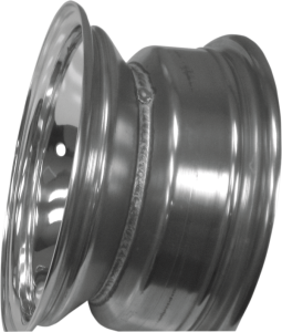 Standard-lip Spun Aluminum Wheel Silver 9 x 9, 2, nordicamoto.ro