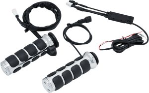 Heated Iso® Grips Silver