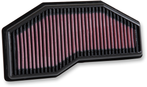 High-flow Air Filter Black, Red