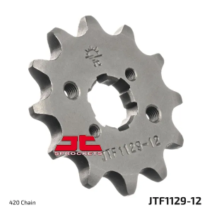 JT SPROCKETS Első lánckerék, természetes színű , nordicamoto.ro
