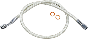 Braided Front Brake Line Chrome, Sterling Chromite® Ii Oversize [+51 mm (2'')], 2, nordicamoto.ro
