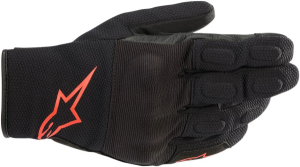 Alpinestars S Max Drystar Red S textil kesztyű, 1, nordicamoto.ro