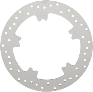 Polished Stainless Steel Drilled Brake Rotor Polished
