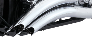 Big Radius Exhaust System Chrome 