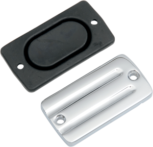Front Brake Master Cylinder Cover Silver