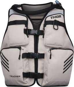 Thor Tracker praktikus mellény, barna, S/M/L, 1, nordicamoto.ro