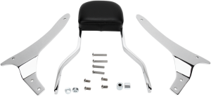 Square Sissy Bar Kit Chrome, 1, nordicamoto.ro