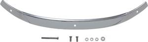 Steel Windshield Trim Silver, 1, nordicamoto.ro