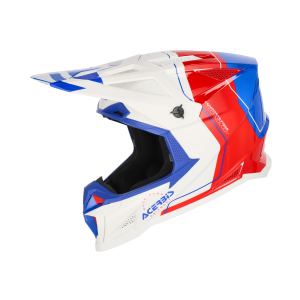 Acerbis T711 sisak, fehér/kék/piros, S-es méret, 1, nordicamoto.ro