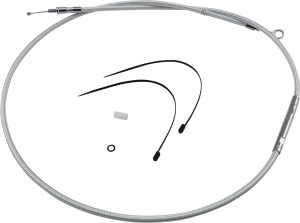 High-efficiency Braided Sterling Chromite Ii® Clutch Cable Silver, 2, nordicamoto.ro