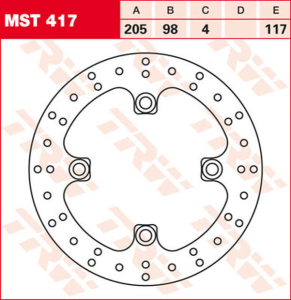 Round Fixed Brake Rotor Up To 219mm, 2, nordicamoto.ro
