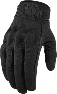 Textil motoros kesztyű, Manusi Textile Icon Anthem 2 CE Stealth™ fekete, nordicamoto.ro