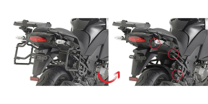 Kappa oldalsó csomagtartó-tartó a KAWASAKI Versys 1000 '15–'16-os modellhez, 1, nordicamoto.ro