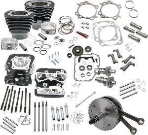 124(r) Hot Set Up® Engine Performance Kit Black, Powder Coated, 1, nordicamoto.ro
