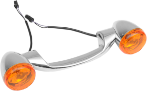 Bullet-style Rear Turn Signal Kit Chrome