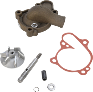 Supercooler Water Pump Covers And Impeller Kit Gold