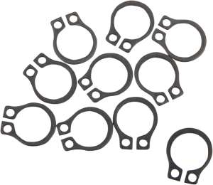 Snap And Retaining Rings Black