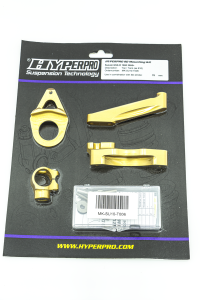 Steering Damper Mounting Kit Gold, 2, nordicamoto.ro