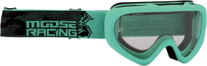 Ochelari copii Moose Racing QUALIFIER Black/Cyan, 1, nordicamoto.ro