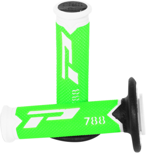 Cross Triple Density 788 Grips Black, Fluorescent Green, White, 1, nordicamoto.ro