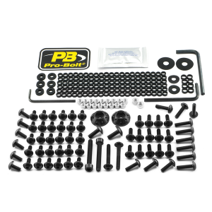 Fairing Bolt Kit For Bmw Black