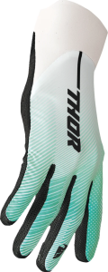 Manusi Thor Agile Tech Black/Teal/White M, 3, nordicamoto.ro