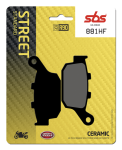 Hf Street Ceramic Organic Brake Pads, 2, nordicamoto.ro