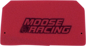 MOOSE RACING precíziós, előolajozott légszűrő, piros, 2, nordicamoto.ro