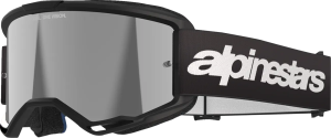 Motorkerékpáros szemüveg, Alpinestars Vision 3 Wordmark fekete szemüveg, nordicamoto.ro