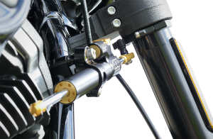 Steering Damper Mounting Kit Black