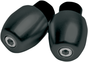 Handlebar Ends For 22 Mm (7/8(r)) Steel Handlebars Anodized, Black, 1, nordicamoto.ro