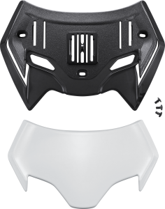 SHOEI GT3 Alb sisak felső szellőzőspoiler, 1, nordicamoto.ro