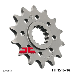 JT SPROCKETS Első lánckerék, természetes színű , nordicamoto.ro