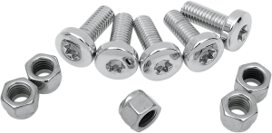 Rotor, Sprocket And Belt Mounting Hardware Kit Silver