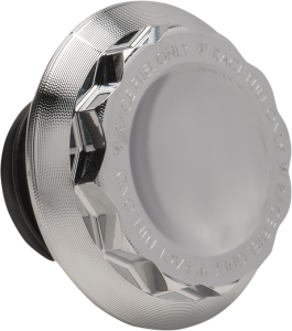 Vented Gas Cap Chrome, 1, nordicamoto.ro