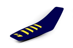 Onegripper bordázott sötétkék/sárga tok, nordicamoto.ro