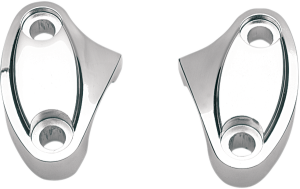 Handlebar Riser Clamp Silver