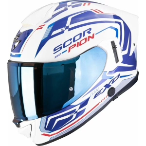 SCORPION EXO-530 AIR SLOPE L teljes arcú sisak – fehér/kék/piros, 3, nordicamoto.ro