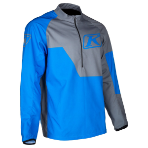Hanorac Klim Revolt 1/4 Zip Black - Strike Orange, 3, nordicamoto.ro